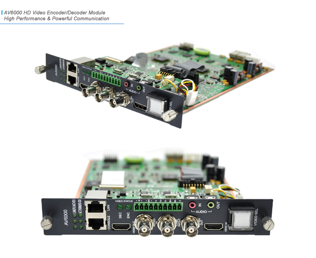 AV6000 Video Codec Module | AddPac