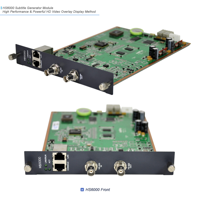 HS6000 Video Codec Module | AddPac