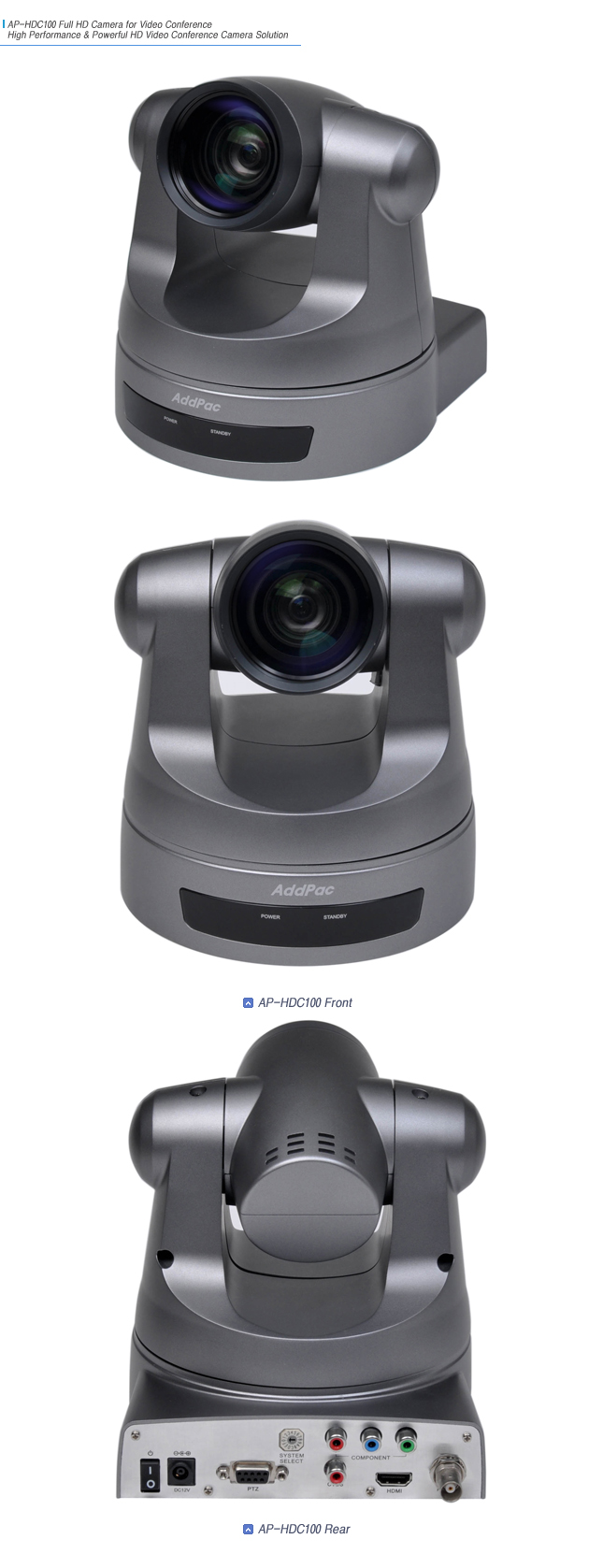 AP-HDC100 HD Video Conference Camera | AddPac