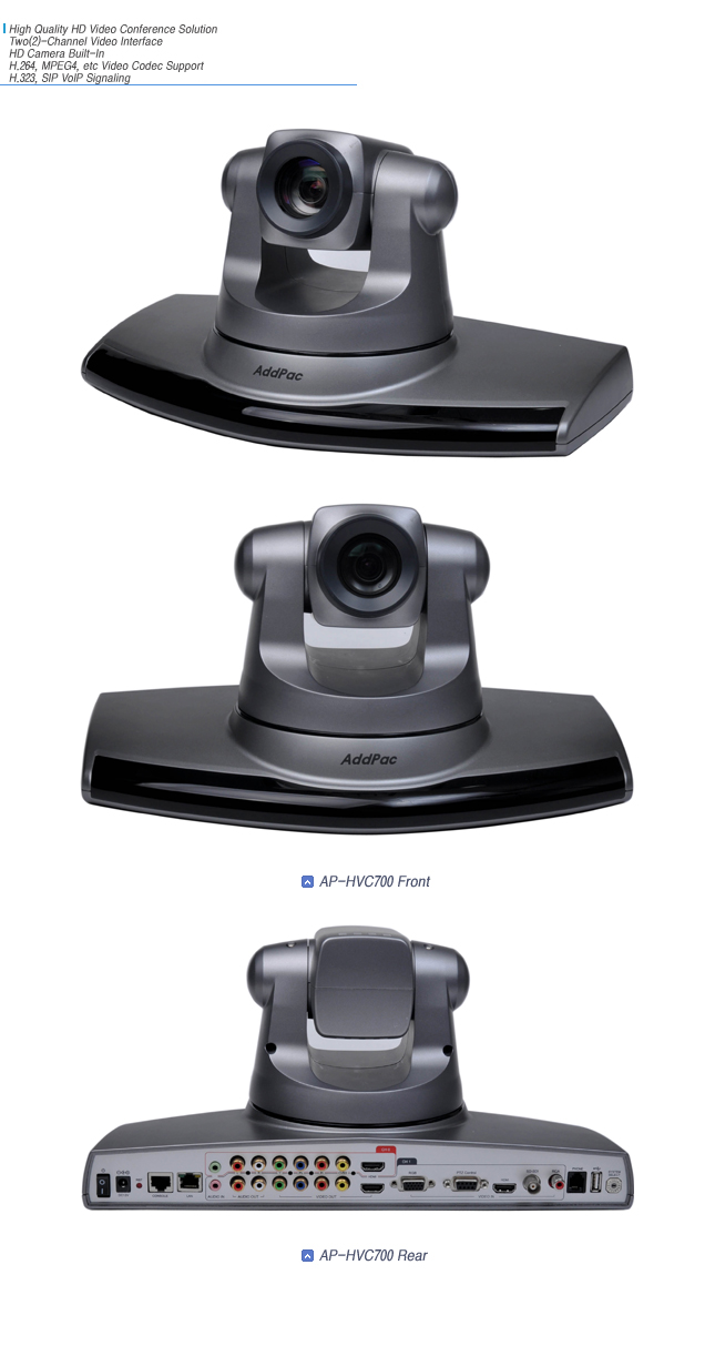 AP-HVC700 HD Video Conference  | AddPac
