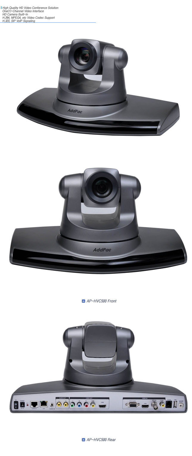 AP-HVC500 HD Video Conference  | AddPac