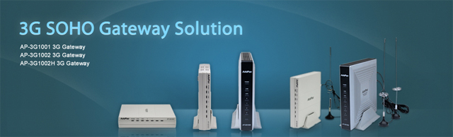 SOHO 3G Gateway Solution | AddPac