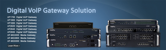 Digital VoIP Gateway Solution | AddPac