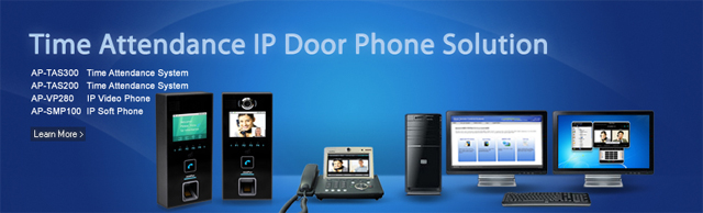 Time Attendance IP Door Phone Solution | AddPac