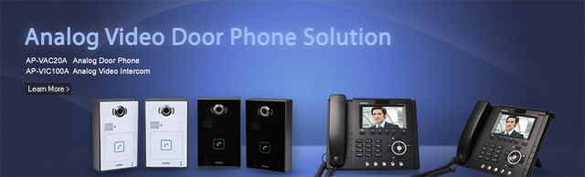 Enterprise Analog Video Door Phone Solution | AddPac
