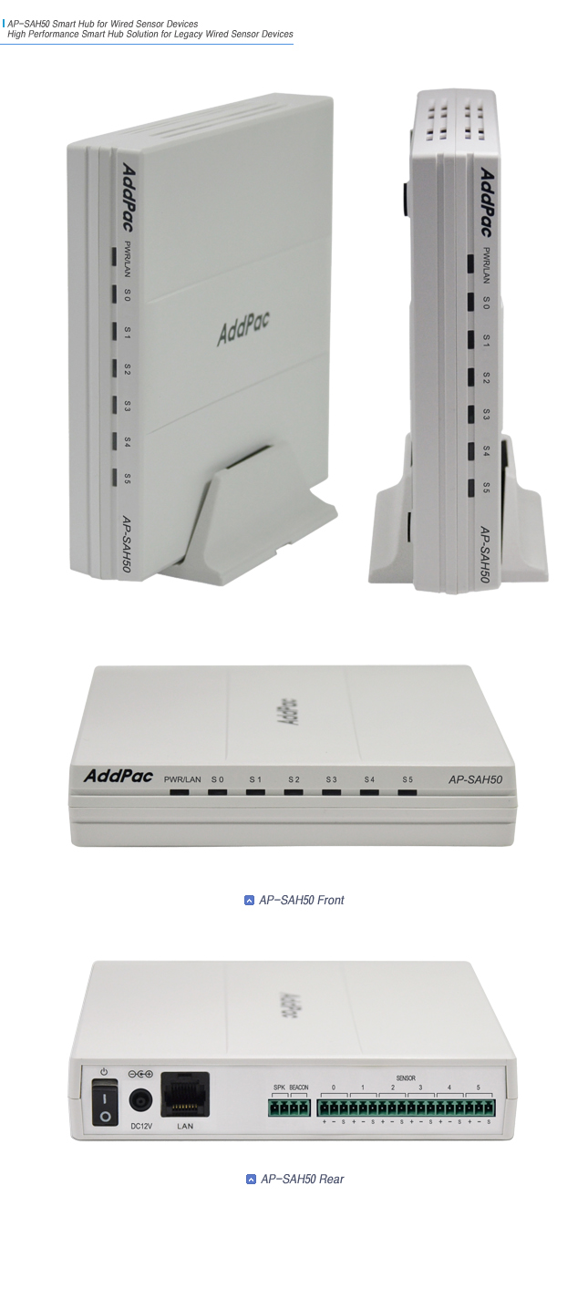 AP-SAH50 Smart Hub for Sensor Devices | AddPac