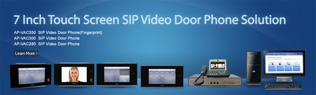 7 Inch LCD IP Video Door Phone Solution | AddPac