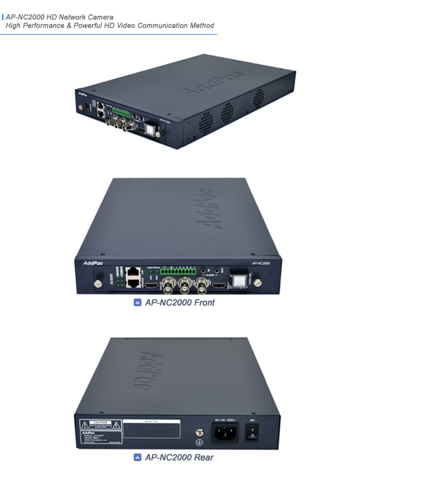 AP-NC2000 HD Video Codec | AddPac