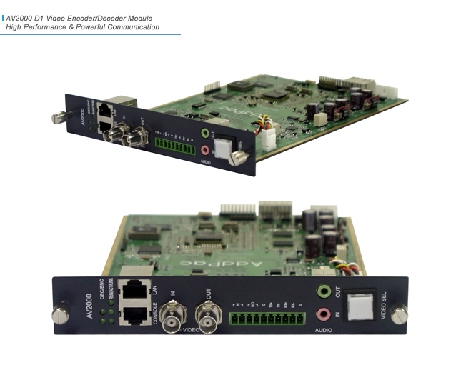 AV2000 Video Codec Module | AddPac