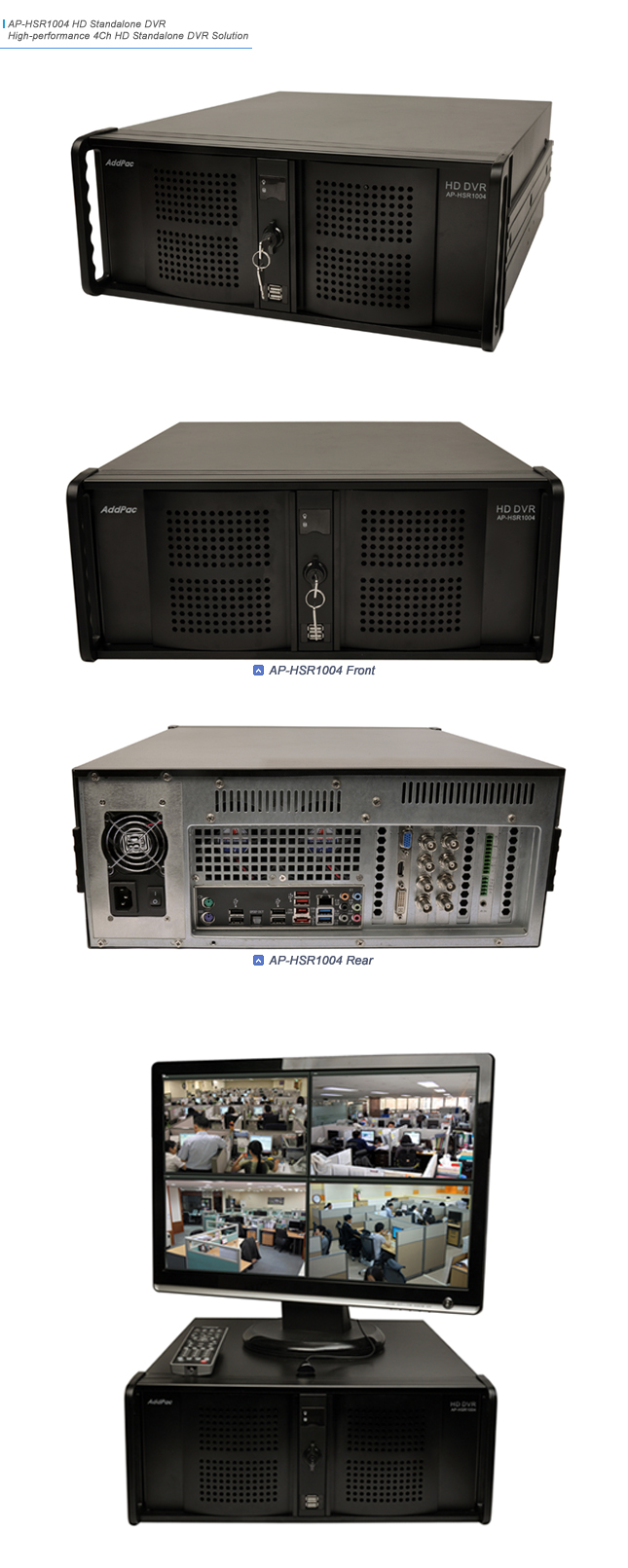 AP-HSR1004 Video Codec Module | AddPac