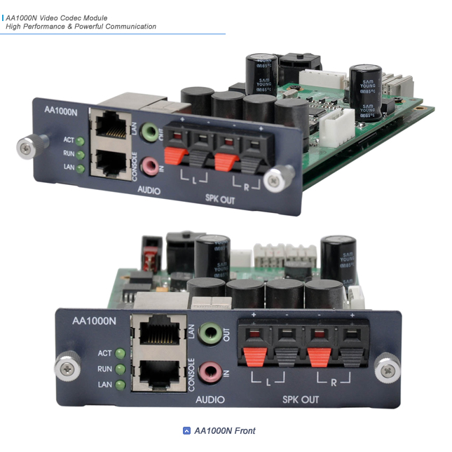 AA1000N Video Codec Module  | AddPac