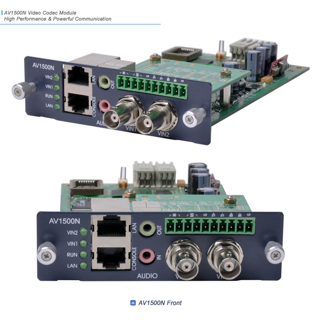 AV1500N Video Codec Module  | AddPac