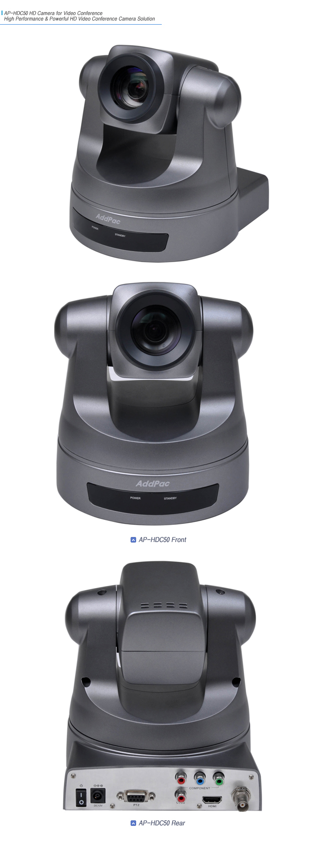 AP-HDC50 HD Video Conference Camera | AddPac