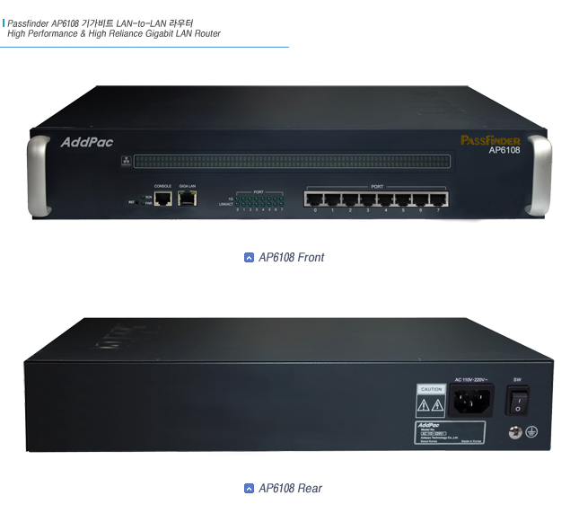 AP6108 Lan To Lan   | AddPac