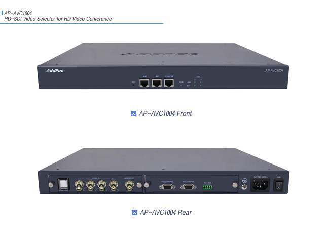 AP-AVC1004 HD-SDI 멀티 카메라 컨트롤러 | AddPac