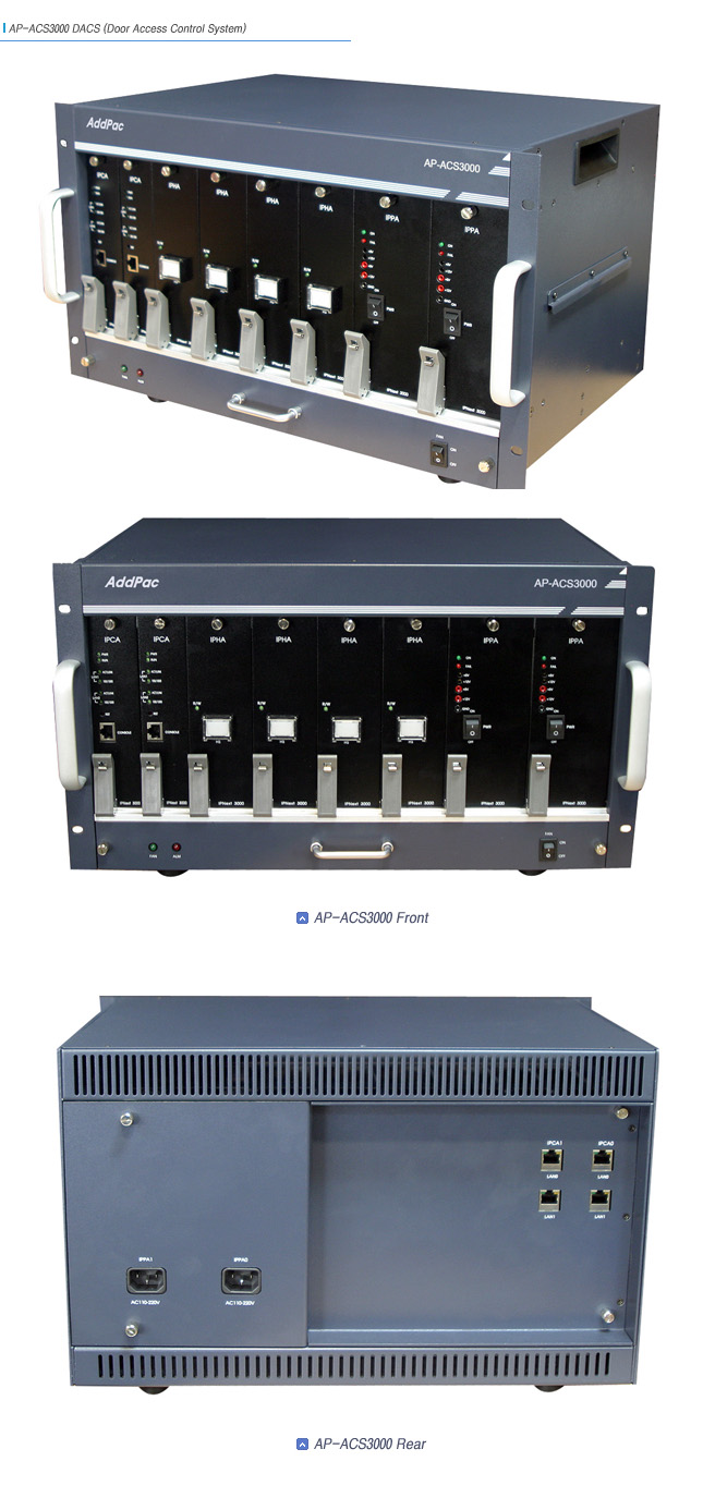 AP-ACS3000 도어 엑세스 컨트롤 시스템 | AddPac