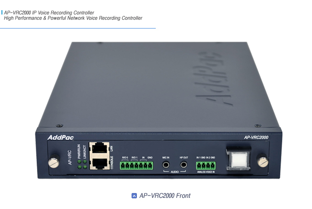 AP-VRC2000 IP  Ʈѷ | AddPac