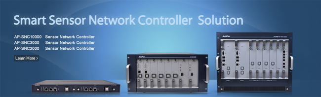 센서 네트워크 컨트롤러 솔루션 | AddPac
