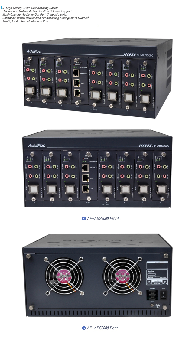 AP-ABS3000 IP    | AddPac