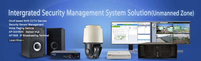 AP-ISMS100 Integrated Security Management System Solution for Unmanned Security Zone | AddPac