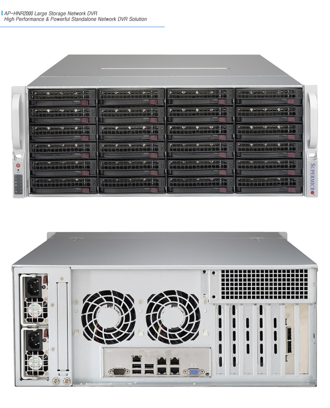 AP-HNR2000 Large Storage HD NVR System | AddPac