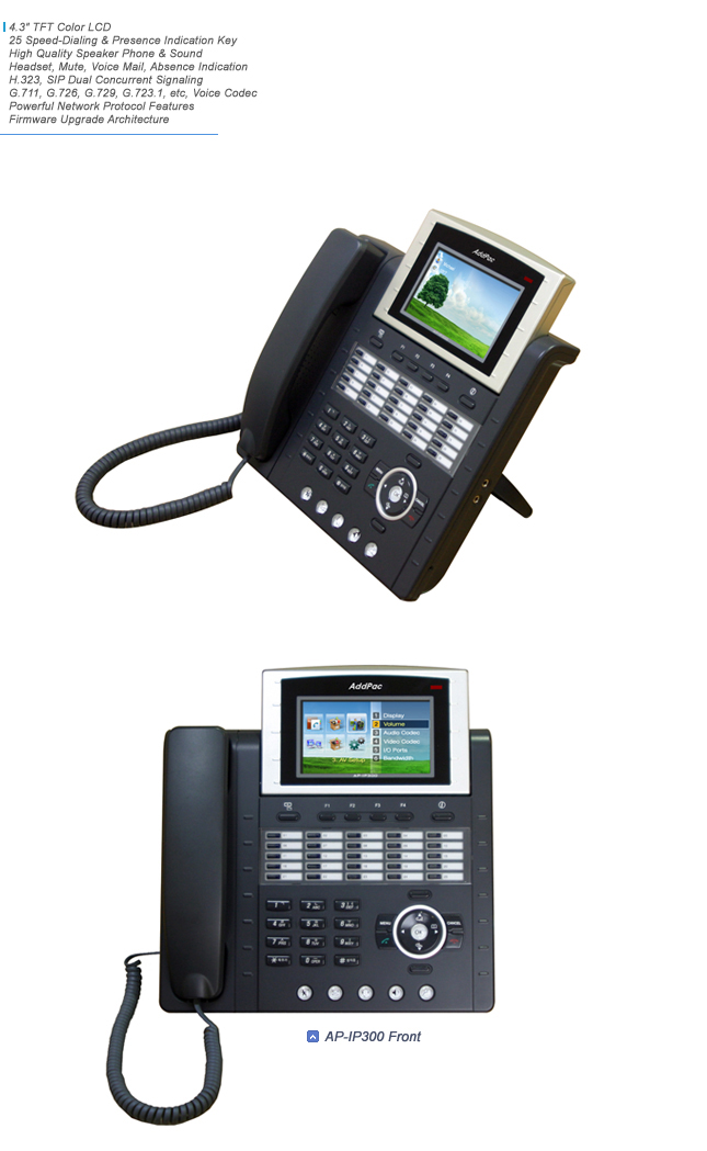 AP-IP300 IP Phone | AddPac