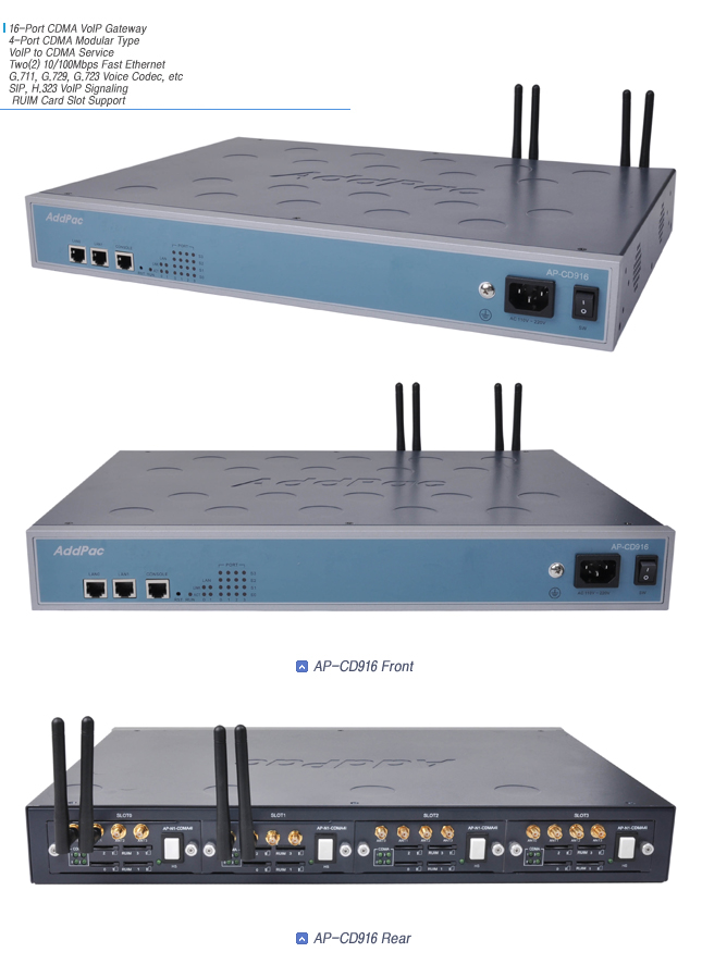 AP-CD916 SOHO CDMA Gateway | AddPac