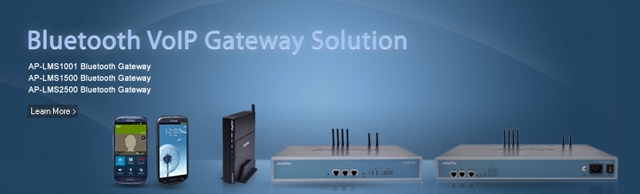 Bluetooth VoIP Gateway Solution | AddPac