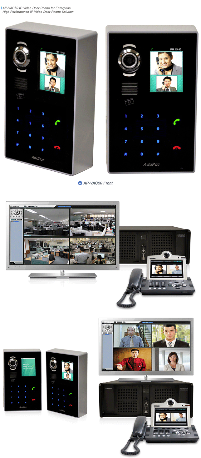 AP-VAC60 Video Surveillance IP Video Door Phone | AddPac