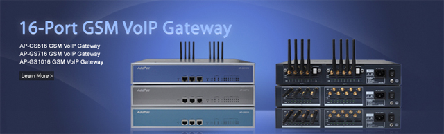 16-Port GSM VoIP Gateway Solution | AddPac