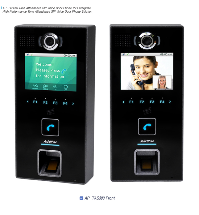 AP-TAS300 Time Attendance IP Video Door Phone | AddPac