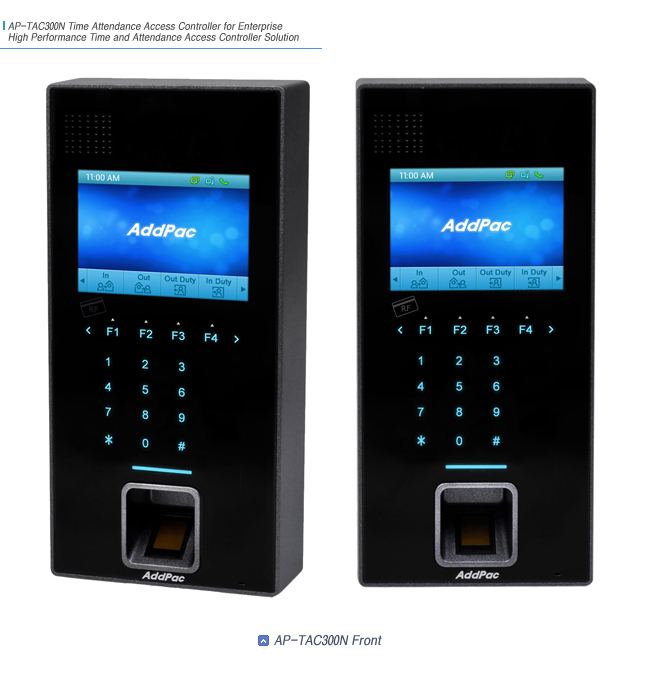AP-TAC300N Time Attendance Access Controller | AddPac